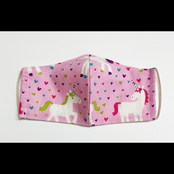 Kids DISNEY CHARACTERS Face Mask w/Filter Pocket - Picture 8 of 15